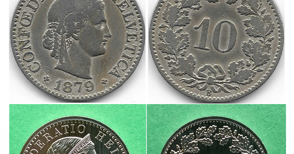 La magnifique pièce de 10 centimes suisse