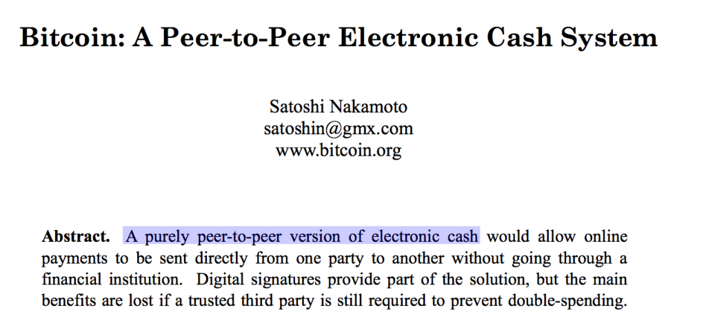 La blockchain est l’endroit où les banques ont l’opportunité la plus évidente. Mais vous ignorez Bitcoin à vos risques et périls Bitcoin 1