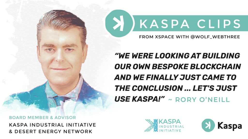 De l'Initiative énergétique du désert à l'Initiative industrielle #Kaspa : une histoire sur la façon dont Rory O'Neal et son équipe ont découvert $KAS De l'Initiative énergétique du désert à l'Initiative industrielle #Kaspa : une histoire sur la façon dont Rory O'Neal et son équipe ont découvert $KAS