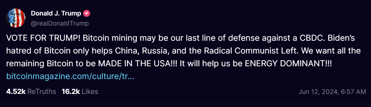 Donald J Trump elu 47e president des Etats Unis
