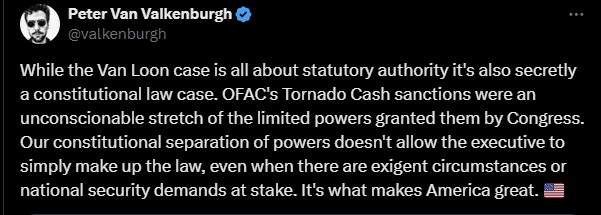 La Cour d'appel américaine annule les sanctions contre Tornado Cash