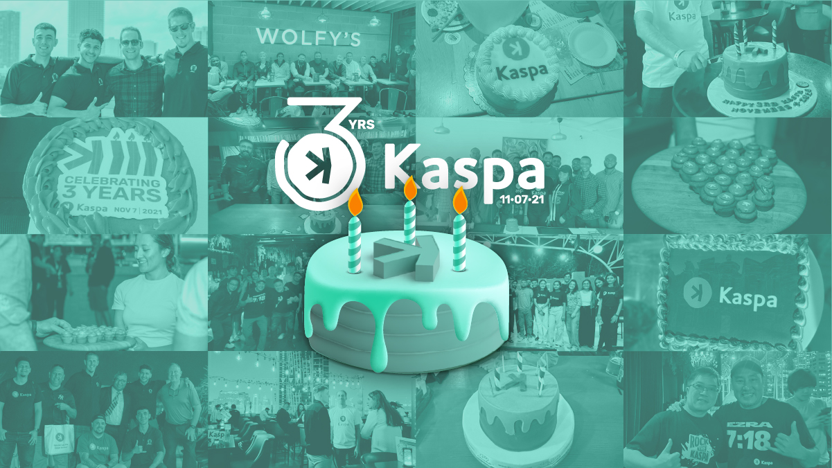Joyeux anniversaire Kaspa - 2024