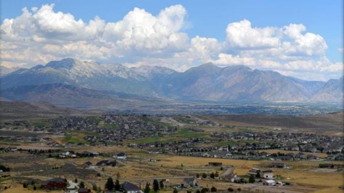 Ville de montagne d'Aigle