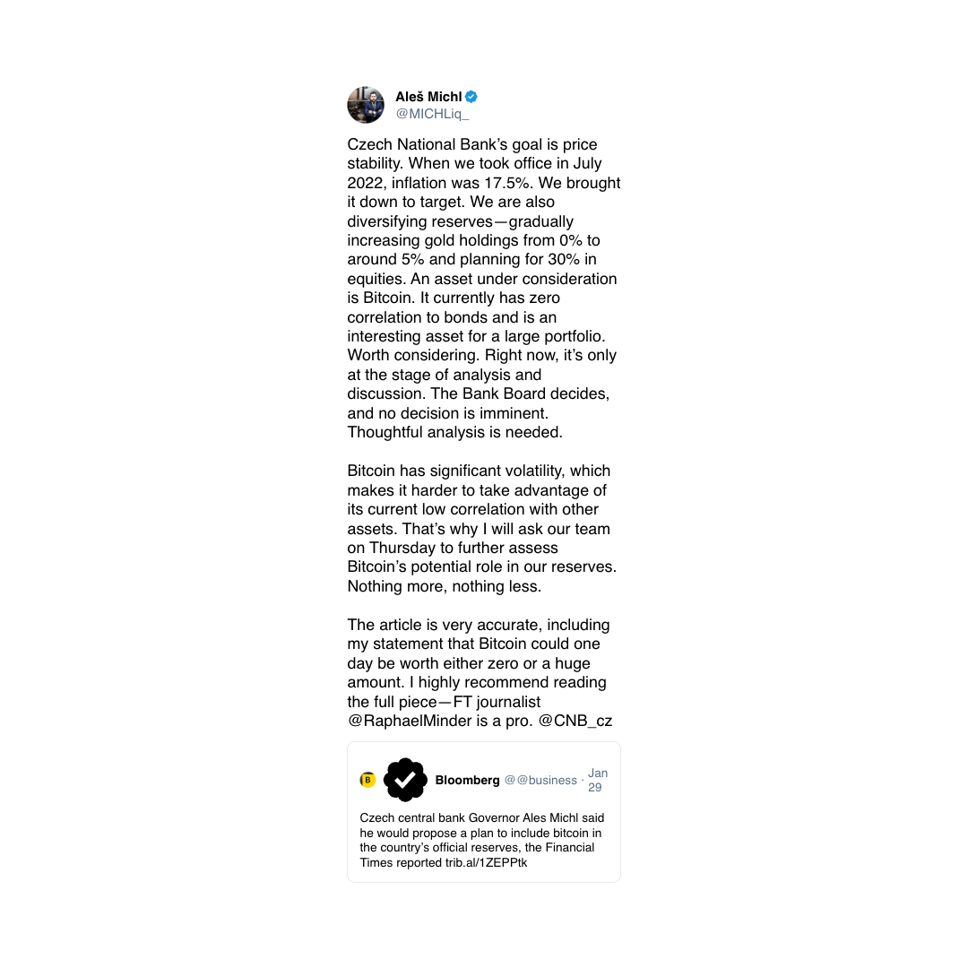 1738155140 606 Crypto Daybook Americas Trump exporte lenthousiasme du bitcoin a mesure