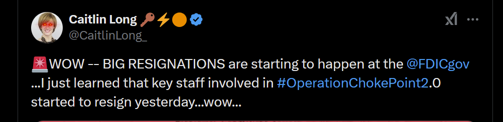 La sénatrice Cynthia Lummis demande à la FDIC d'arrêter la destruction des matériaux de l'opération Chokepoint 2.0 La sénatrice Cynthia Lummis demande à la FDIC d'arrêter la destruction des matériaux de l'opération Chokepoint 2.0