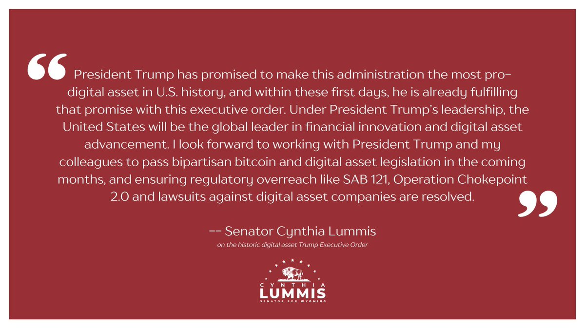 Le président Trump publie un décret visant à créer un groupe de travail sur les actifs numériques