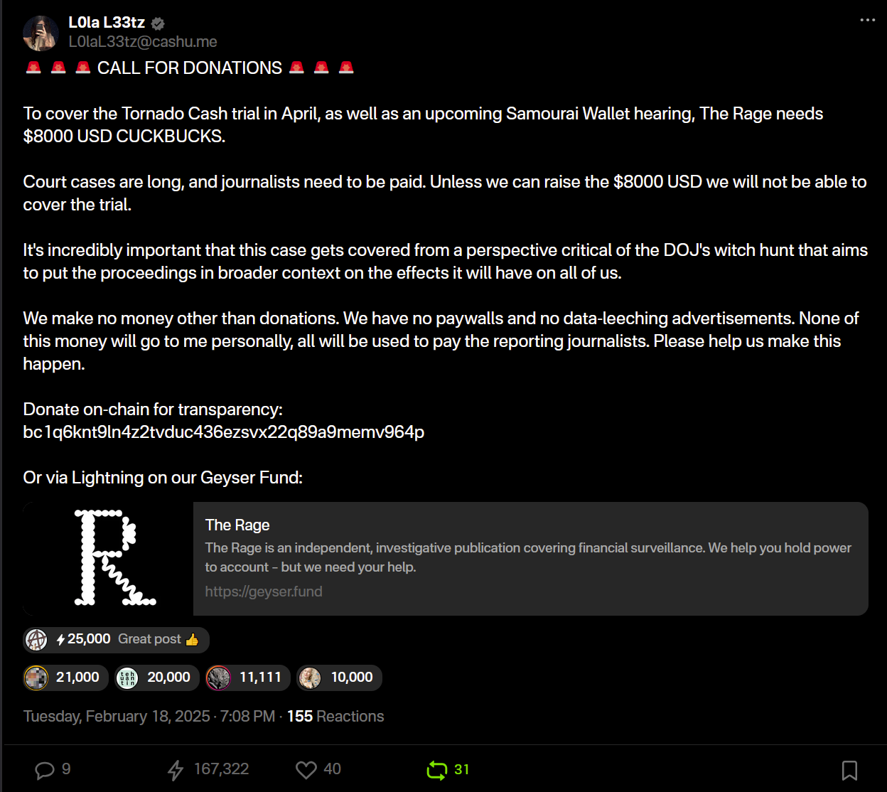 Le Nigéria a libéré Gambaryan en échange d'accès aux capacités de surveillance financière américaines - Rapport