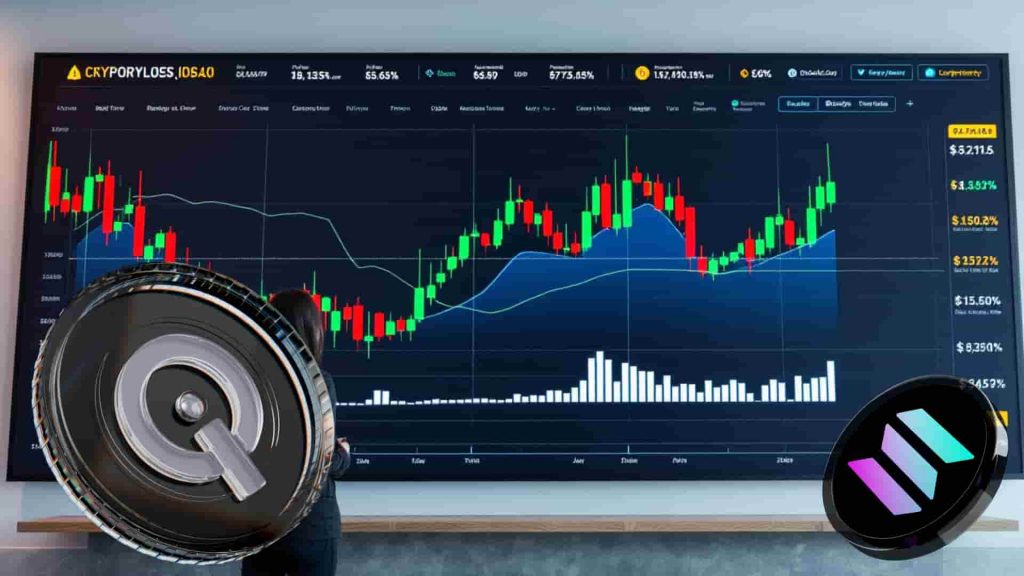 Le prix de Solana fait face à un test clé, tandis que cette blockchain AI vise une courbe de croissance explosive de 8 000%