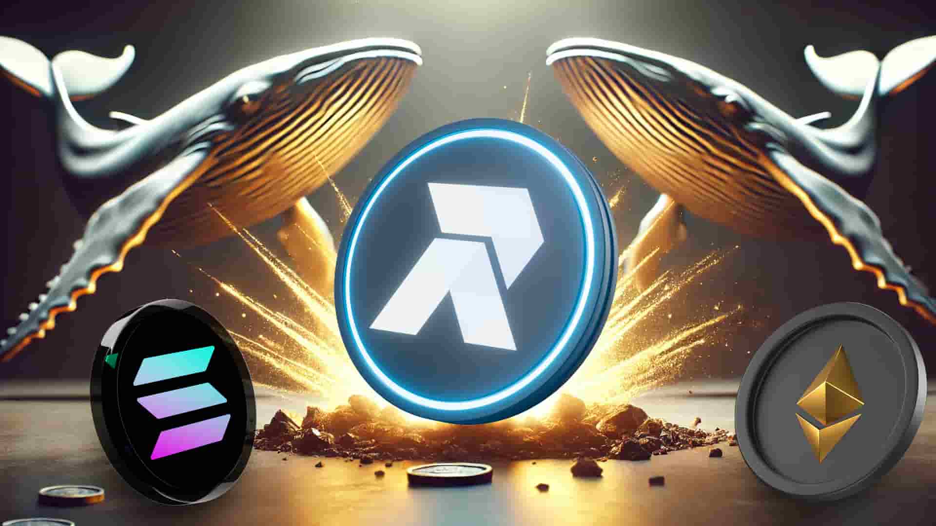 Les baleines Ethereum et Solana accumulent tranquillement cet altcoin avant sa prochaine pompe