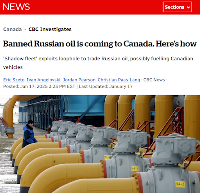 Maitrise culpabilite canadienne petrole russe