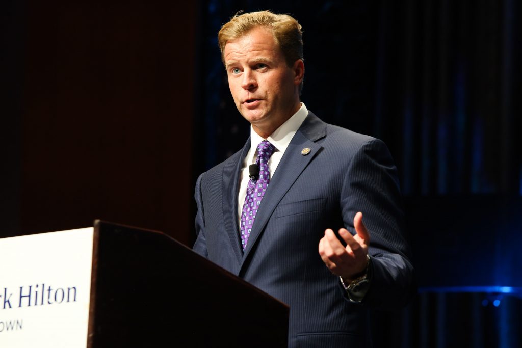 Trump pour exploiter l'ancien commissaire de la CFTC, le chef de la politique de l'A16Z, Brian Quintenz, pour la tête de la CFTC Brian Quintenz (CoinDesk archives)