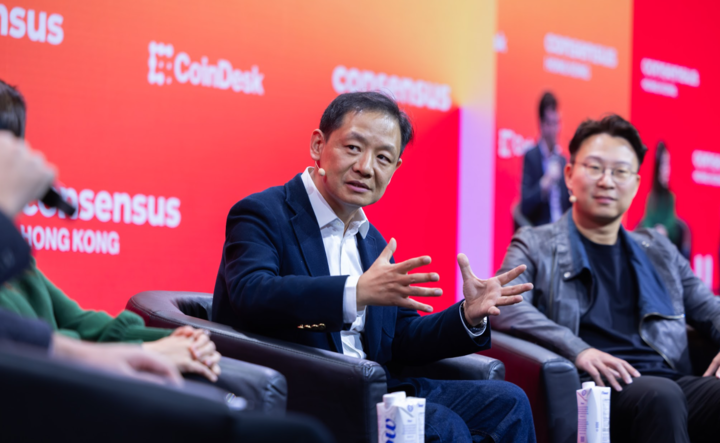 Yifan He, CEO of Red Date technology. (CoinDesk, Personae Digital)