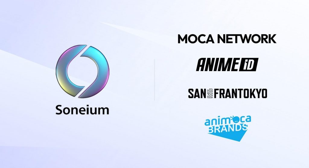 Animoca Brands s'associe à Soneium par Sony Block Solutions Labs pour développer la couche d'identité du réseau MOCA et lancer les initiatives d'anime de San Frantokyo sur Soneium