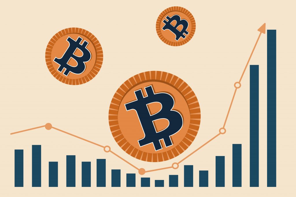 Bitcoin price in USD vs average mining costs (MacroMicro)