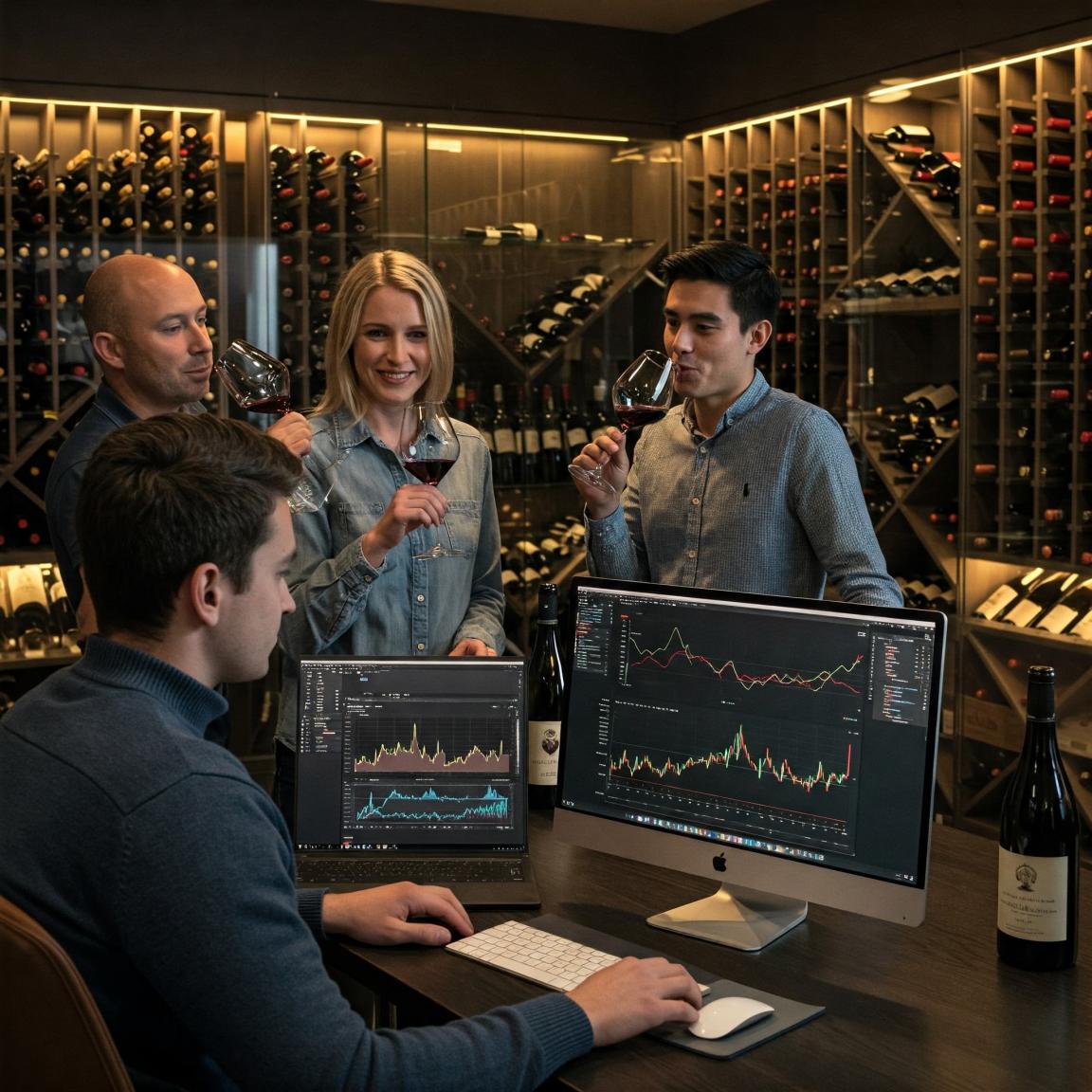 Partner Liquid Mercury et Dvin Labs pour lancer une plateforme de trading de vins de qualité investissement
