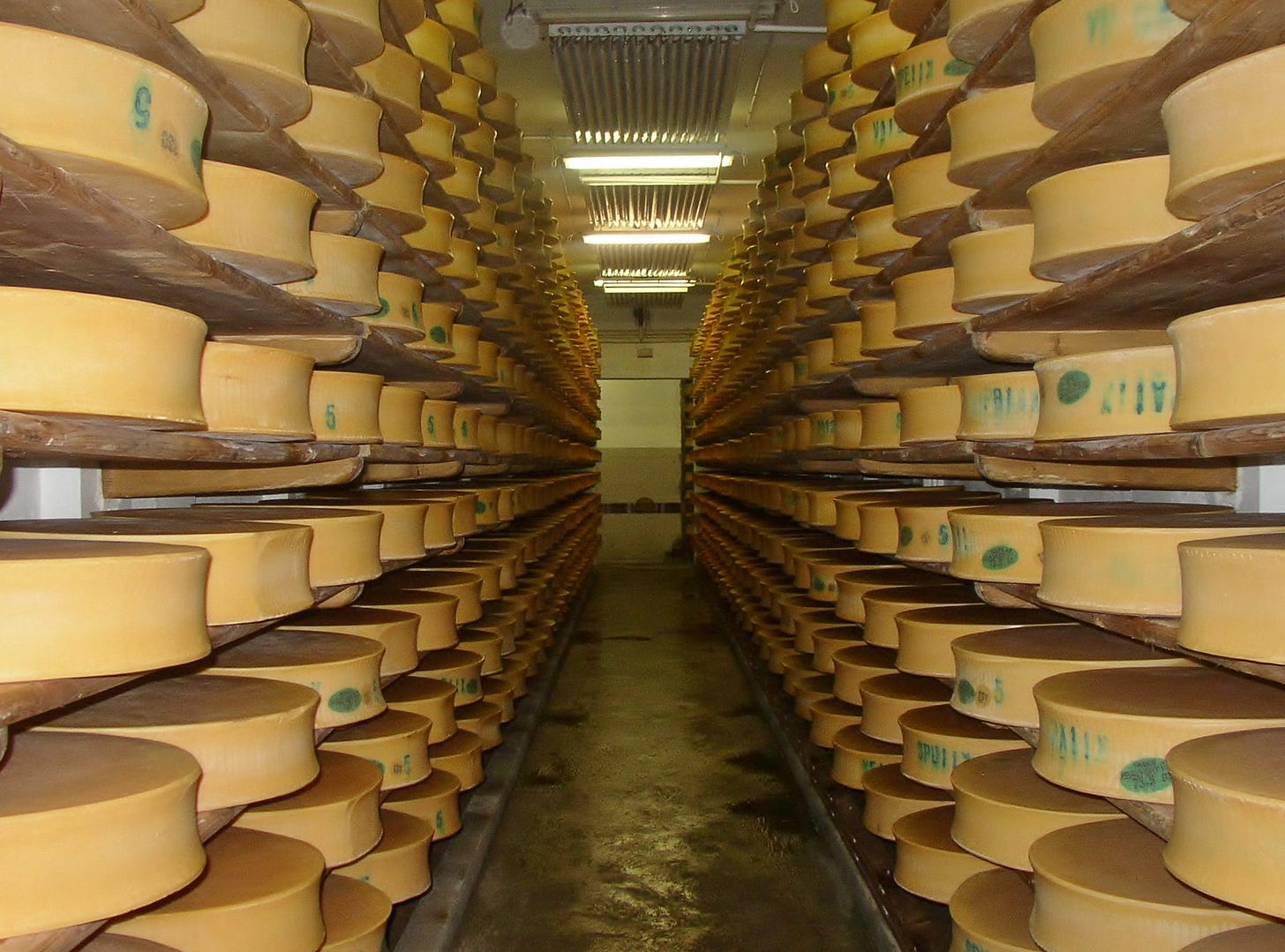 Des milliards de livres de fromage gouvernemental