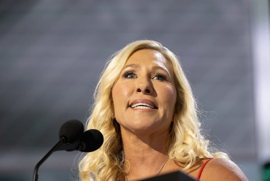 Marjorie Taylor Greene just bought the tariff stock dip