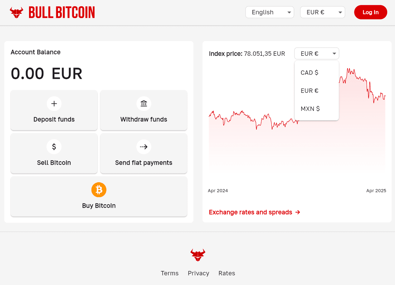 Bull Bitcoin: l'échange de bitcoin Cypherpunk 