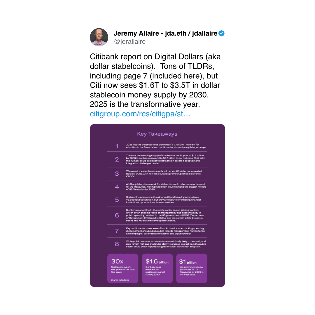 Ite 25 avril 2025 (Jeremy Allaire / X)