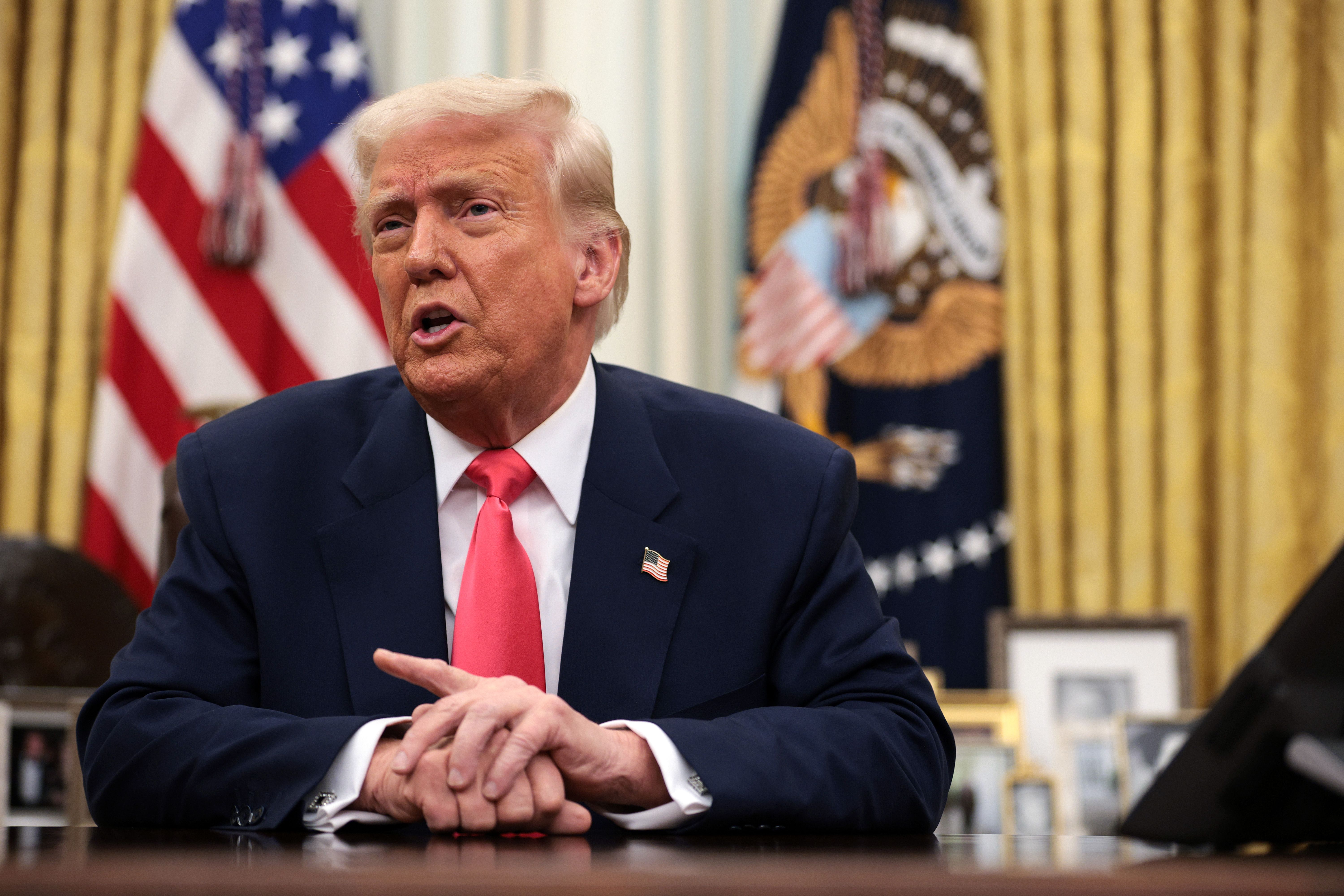 Le président Trump pour ordonner aux «tarifs réciproques» de commencer cette semaine Le president Trump pour ordonner aux tarifs reciproques de commencer