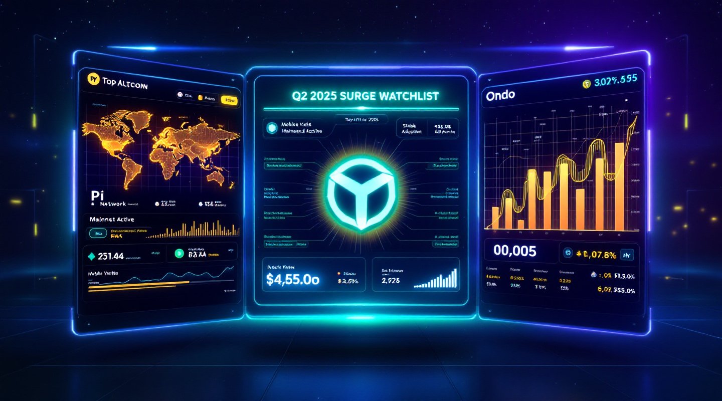 Meilleurs altcoins à acheter et à tenir à court terme en 2025 avec PI Network et Ondo Making Waves