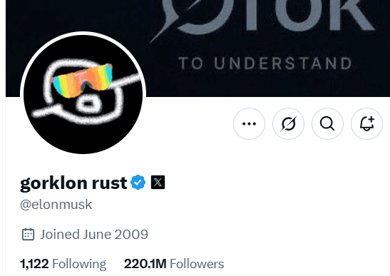 (Elon Musk's X)