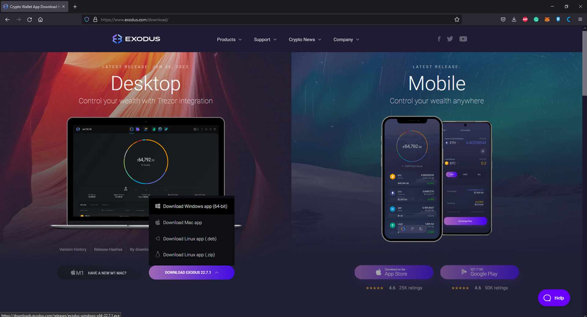 Mouvement Exode et carte de debit crypto baanx devoiler