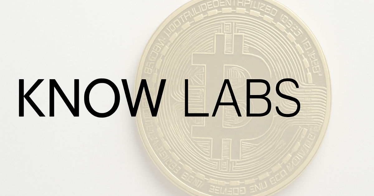 Know Labs, Inc. annonce l'adoption d'une stratégie de trésorerie Bitcoin, à commencer par 1 000 Bitcoin