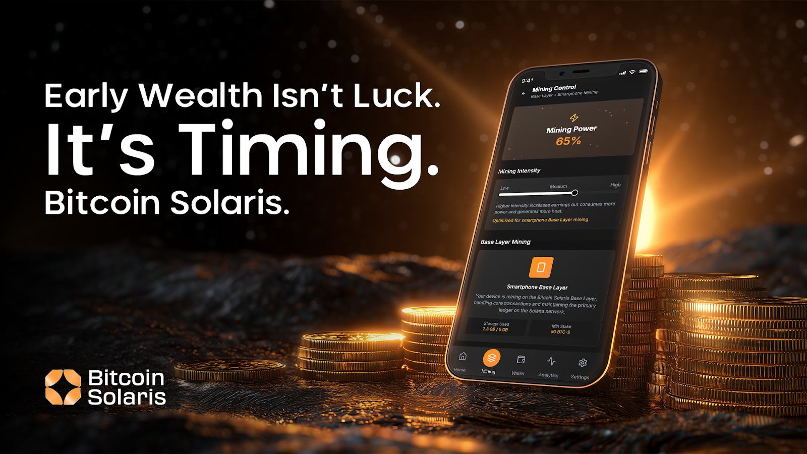 Lapplication miniere mobile creant des millionnaires de demain