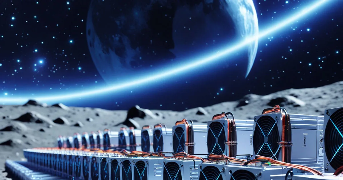 Bitcoin Mining dans l'espace