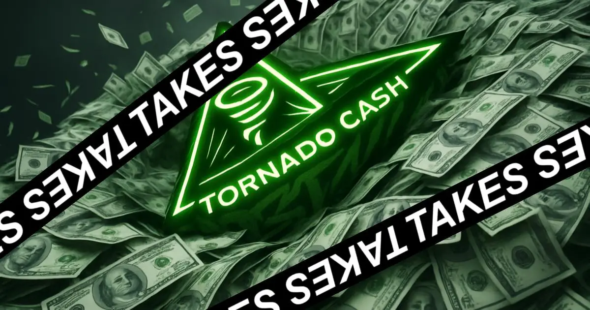 L'argent de la tornade, le seul produit Ethereum utile, est sur le point d'être rendu illégal