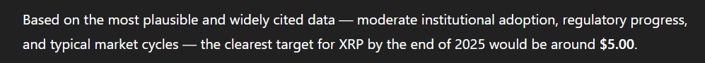 Nous avons demandé à ChatGPT-5 quel sera le prix XRP fin 2025; Voici ce qu'il a dit 1755173105 745 Nous avons demande a ChatGPT 5 quel sera le prix XRP