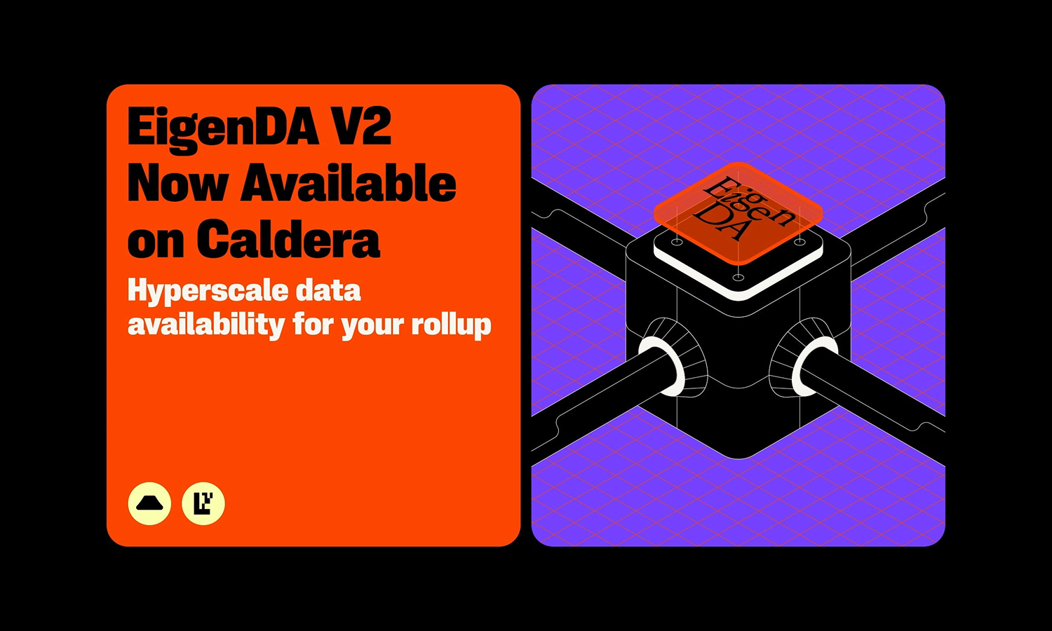 Caldera annonce un partenariat avec Eigenloud pour intégrer Eigenda V2
