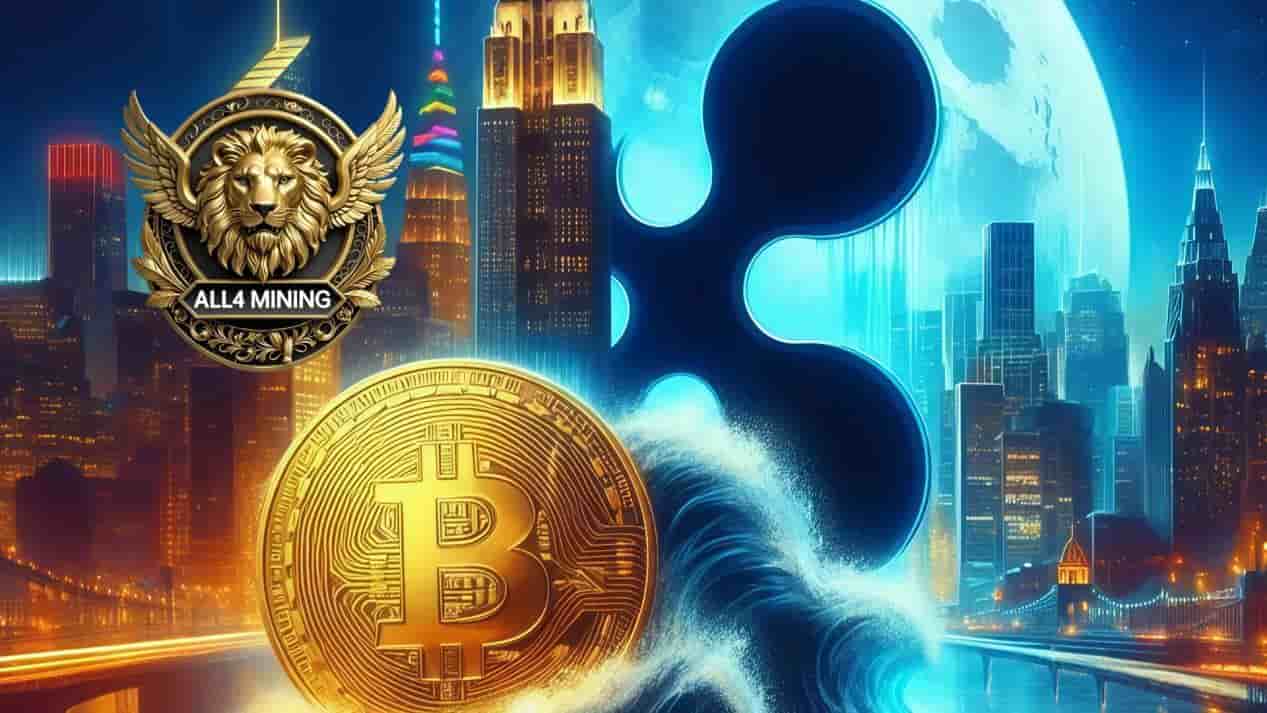 Bitcoin (BTC) and Ripple (XRP) Holders Flock to ALL4 Mining, Earning $11,340 in Daily Profits