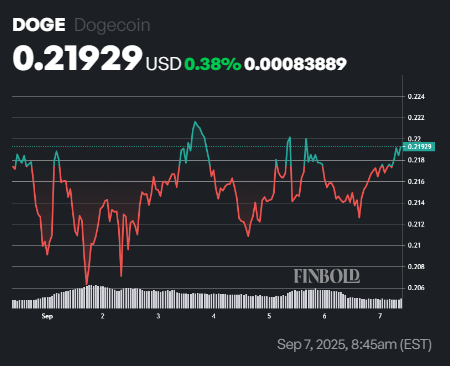 Le portefeuille Dorant Dogecoin se réveille avec 10 millions de déplacements avant le lancement de l'ETF 1757256858 855 Le portefeuille Dorant Dogecoin se reveille avec 10 millions de