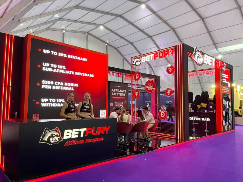 Betfury est au SBC Summit Lisbonne 2025 Croissance des affilies
