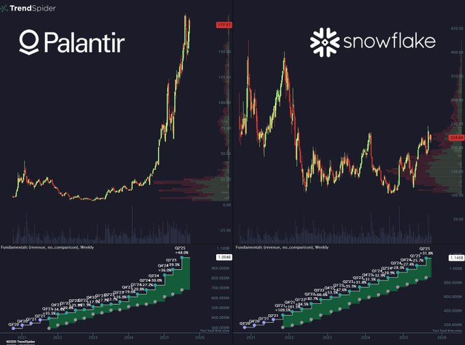 Ce stock montre des mouvements similaires frappants a Palantir Il