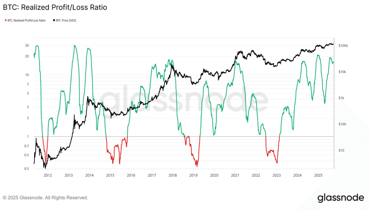 Bitcoin a réalisé le profit (BitFinex / Glassnode)