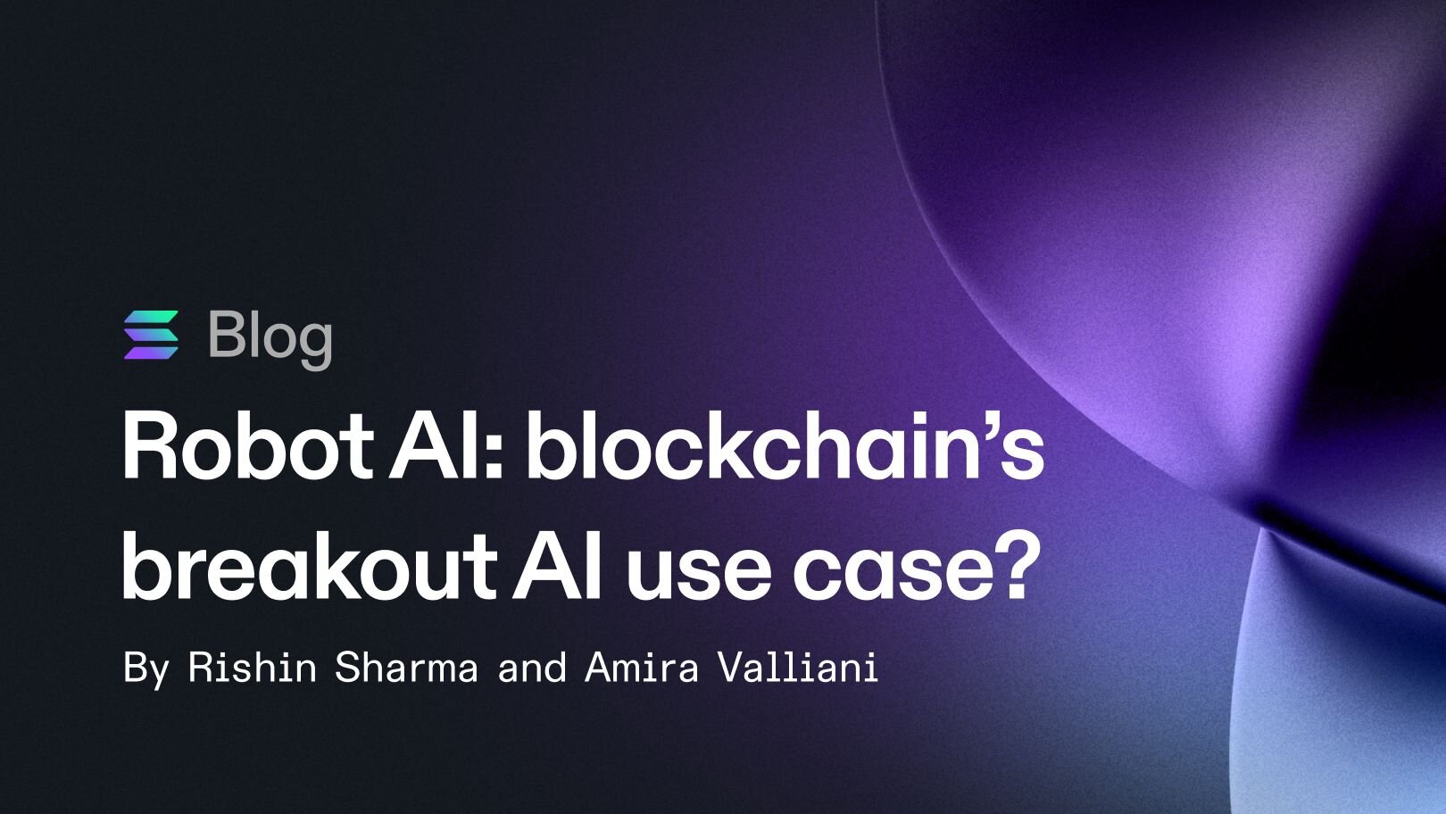 Robot AI: Blockchain's Breakout Ai Use Case?