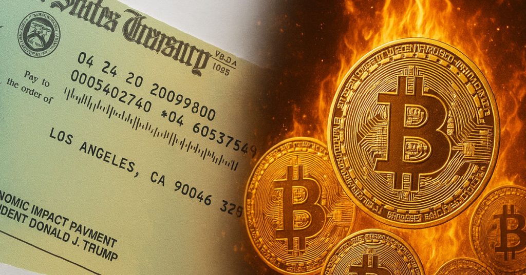 Bitcoin a transformé les vérifications de stimulation covide en gains de 1 700% Micah Zimmerman