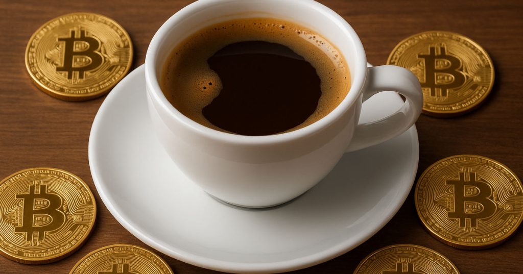 Quelqu'un vient d'acheter une tasse de café avec Bitcoin via Square