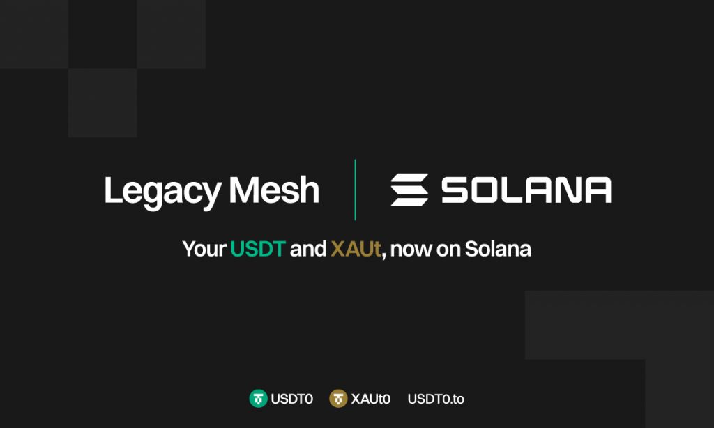 USDT0 Legacy Mesh intègre Solana, ouvrant l'interopérabilité pour l'USDT natif et Omnichain Tether Gold