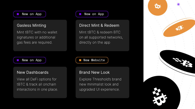 1762874060 494 Threshold Network simplifie lacces Bitcoin Onchain avec la frappe tBTC