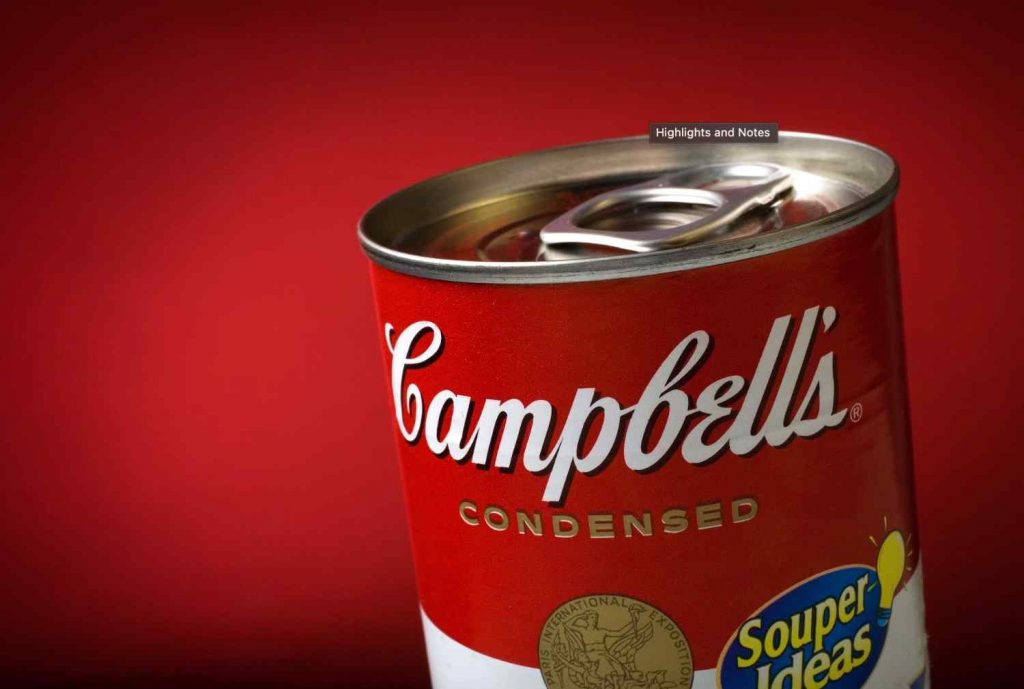 Le cours de l'action Campbell tombe à un plus bas jamais vu depuis la crise financière mondiale Campbell’s stock price sinks to lows not seen since the Global Financial Crisis