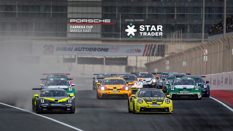 STARTRADER annonce comme partenaire officiel de la Porsche Carrera Cup