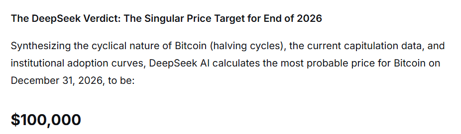DeepSeek AI prédit le prix du Bitcoin pour fin 2026 1772524037 675 DeepSeek AI predit le prix du Bitcoin pour fin 2026