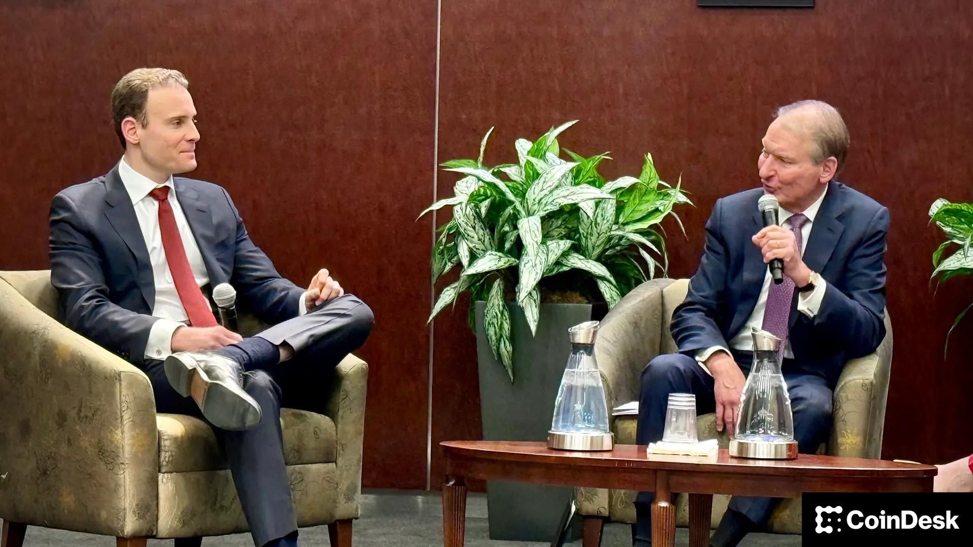 Le chef de la SEC americaine Atkins a declare que