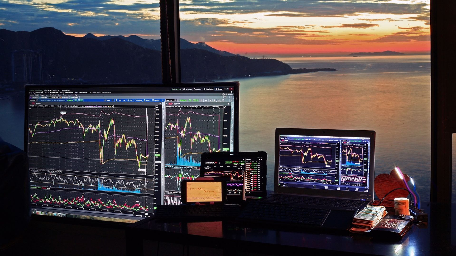 Les actions suivent le BTC a la baisse alors que