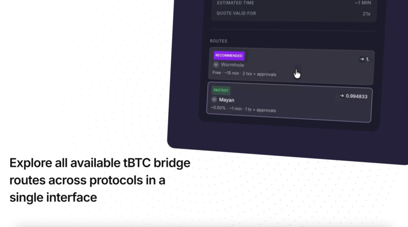 Threshold lance une application de liquidite Bitcoin tout en un