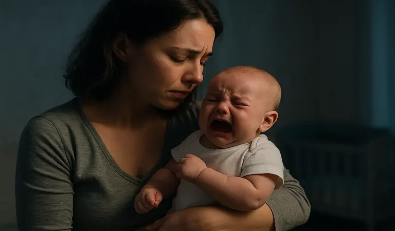 Rüyada Ağlayan Bebeği Kucağına Almak